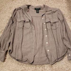 Lauren Ralph Lauren button up shirt